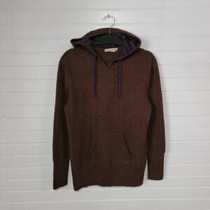 Smartwool Size Large Merino Wool Hoodie Hooded Sweater Pullover Stretch Gorpcore